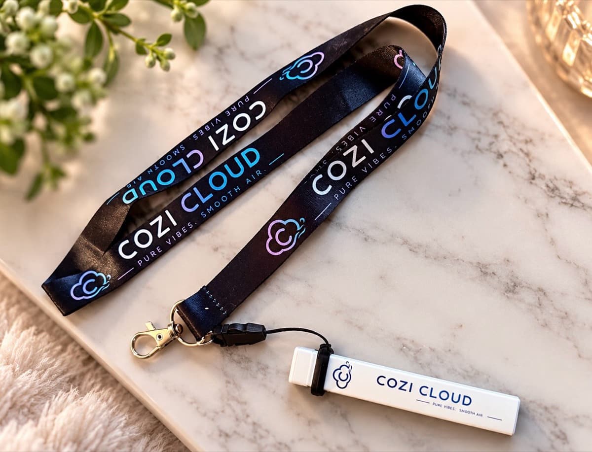 Cozi Cloud Device Lanyard